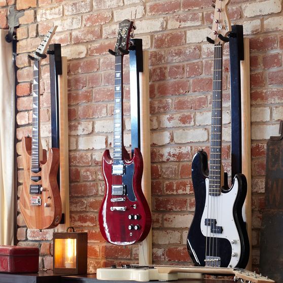 Lighted guitar wall mount 12 Musical Inspirations To Enlighten Your