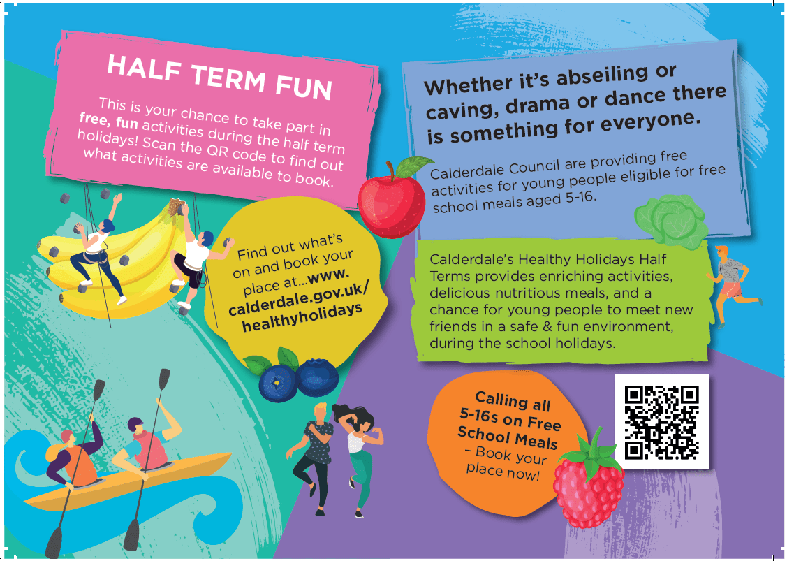 February Half Term Flyer Warley Road Academy