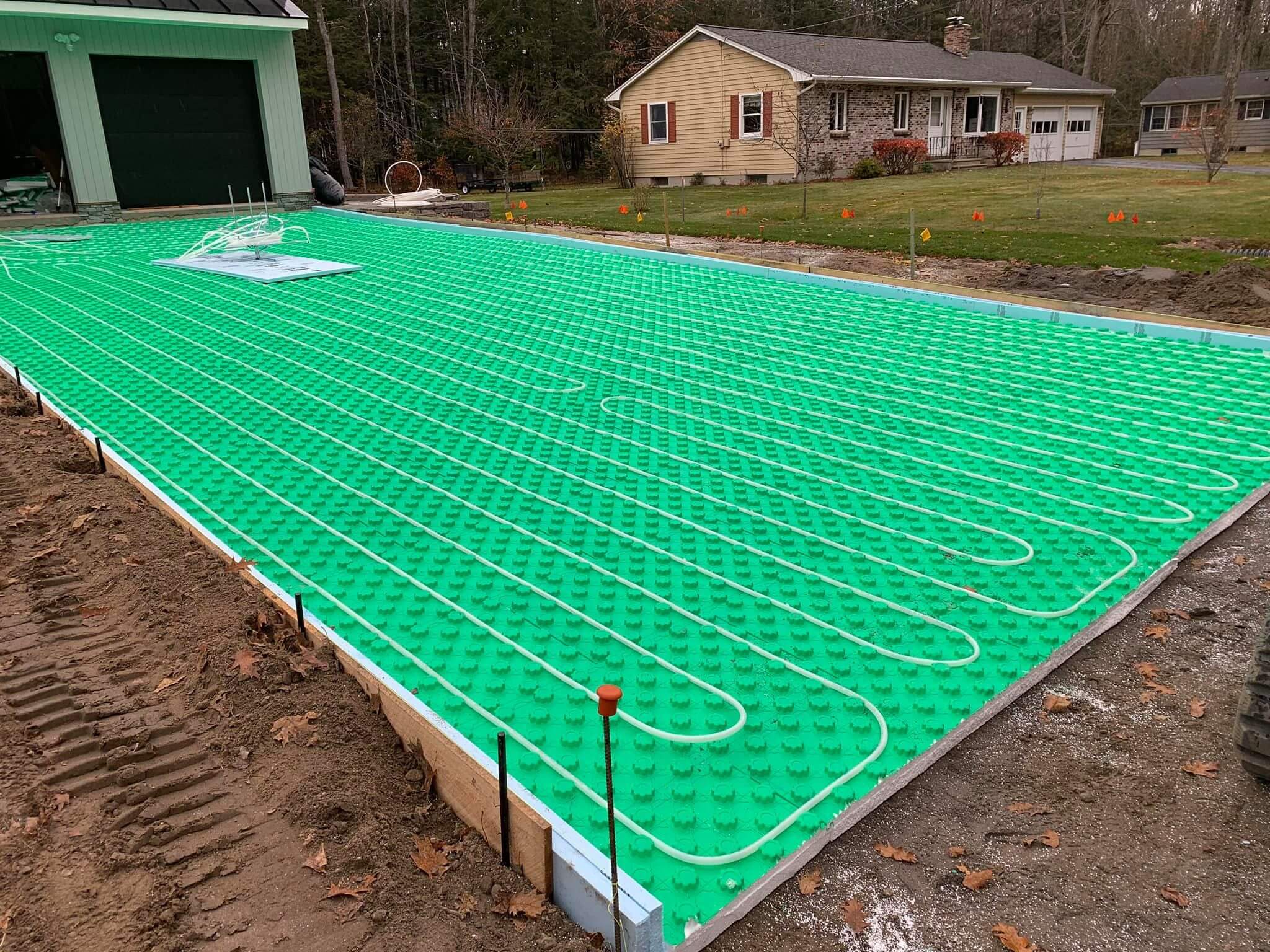 Snow Melt Driveways Warm Waters Maine Heating Cooling Plumbing