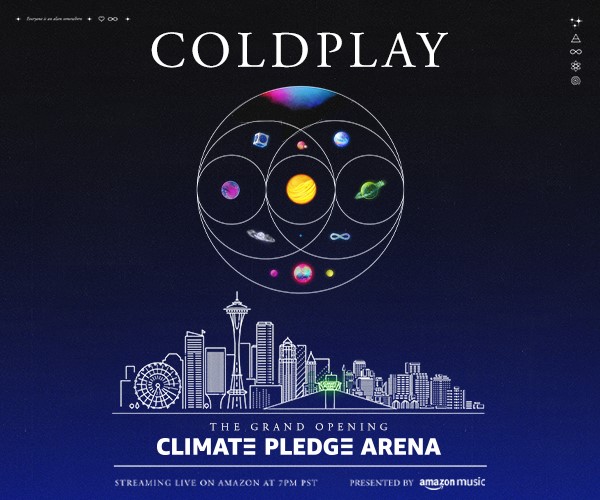 Coldplay to Open Climate Pledge Arena WARM 106.9