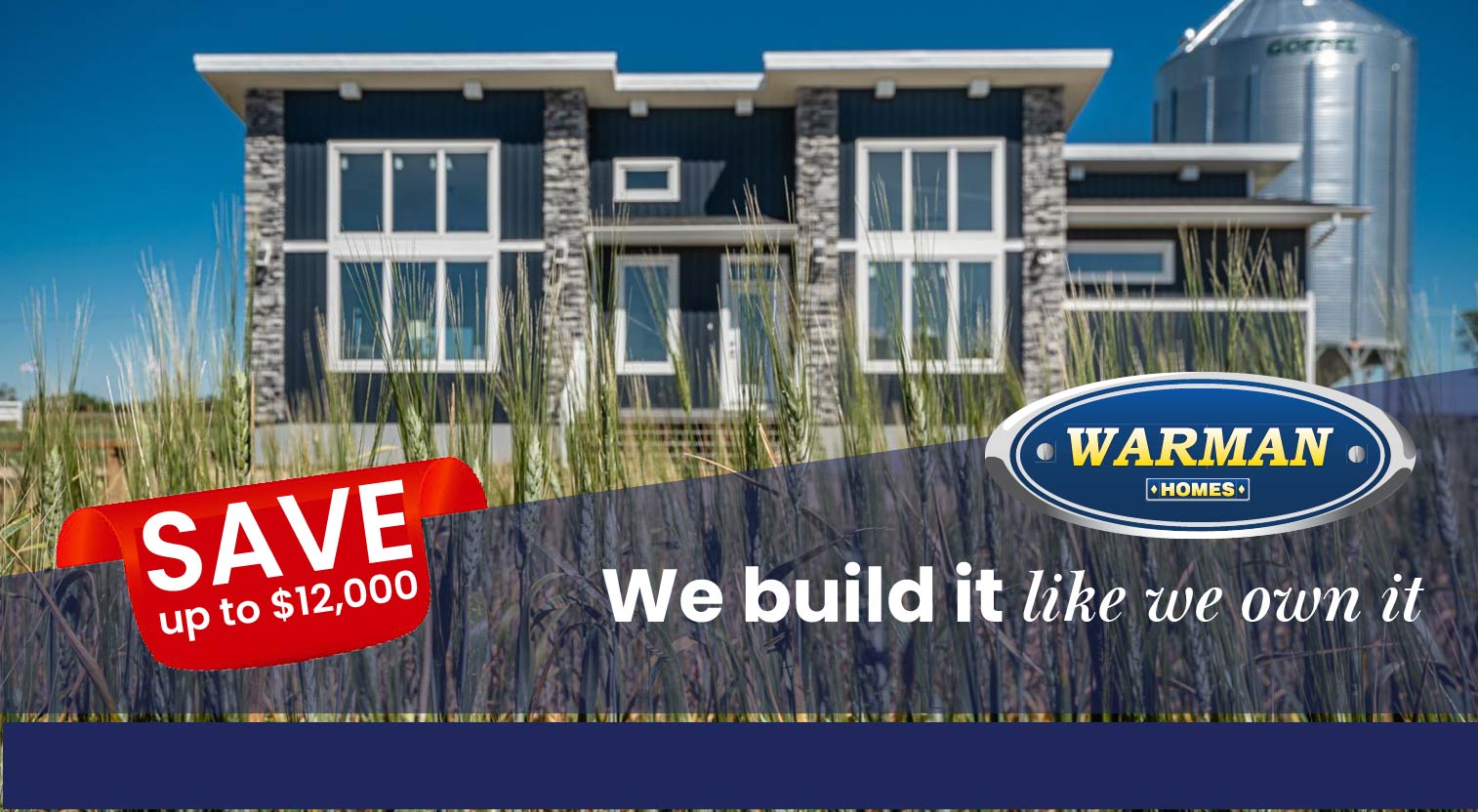 Save up to 12,000 on a Custom RTM! Warman Homes