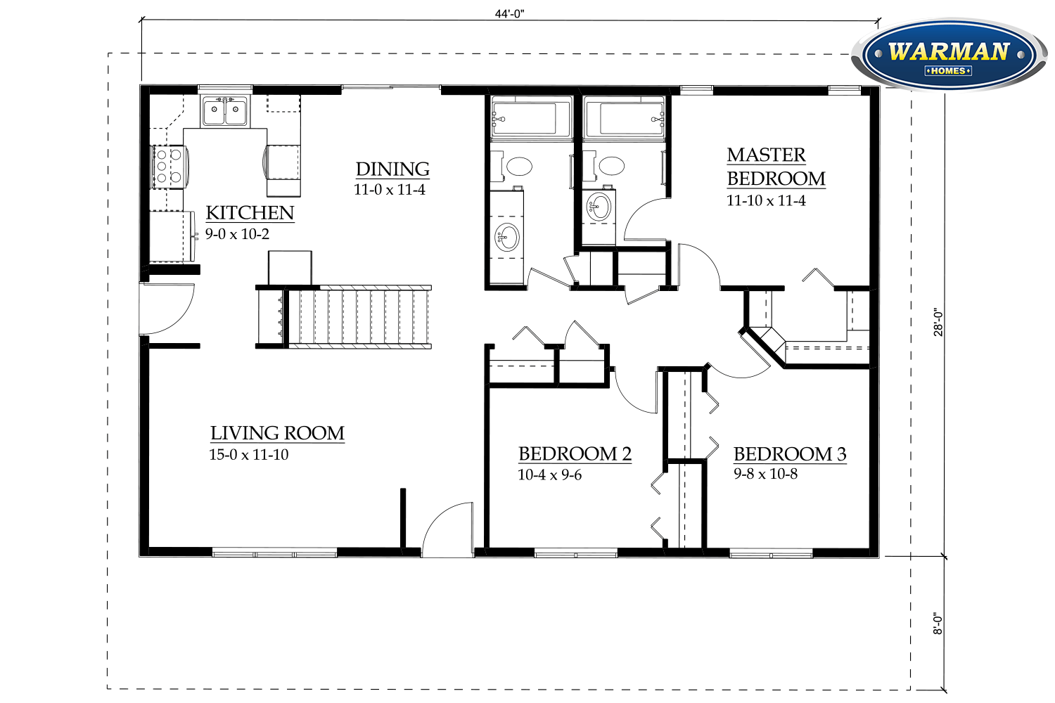 RT2150 Mt. Taylor Warman Homes