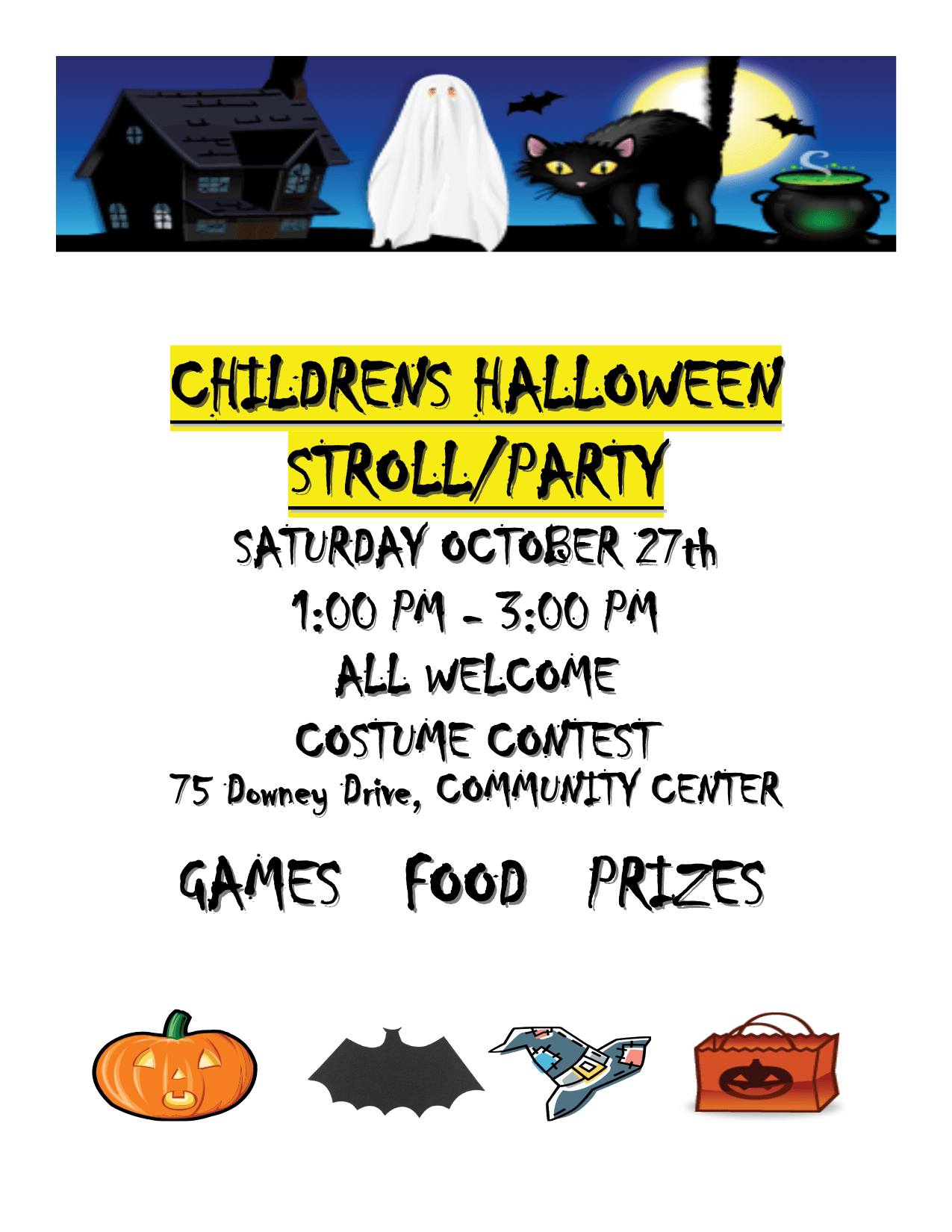 HALLOWEENPARTYSTROLL2018 Warminster Heights