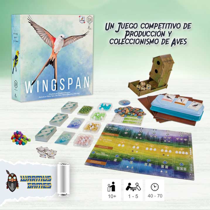 Comprar Wingspan Juegos de Mesa Warmus Games