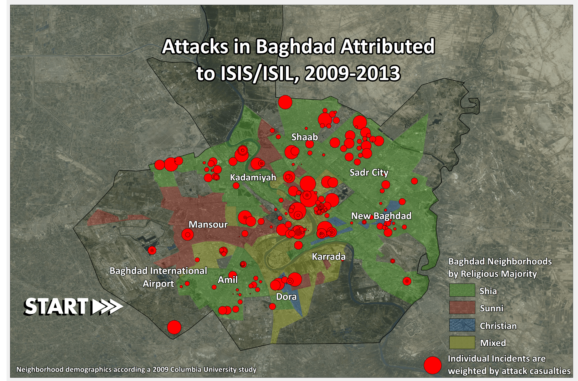 Infographic Visualizing ISIS Violence in Iraq and Syria War on the Rocks
