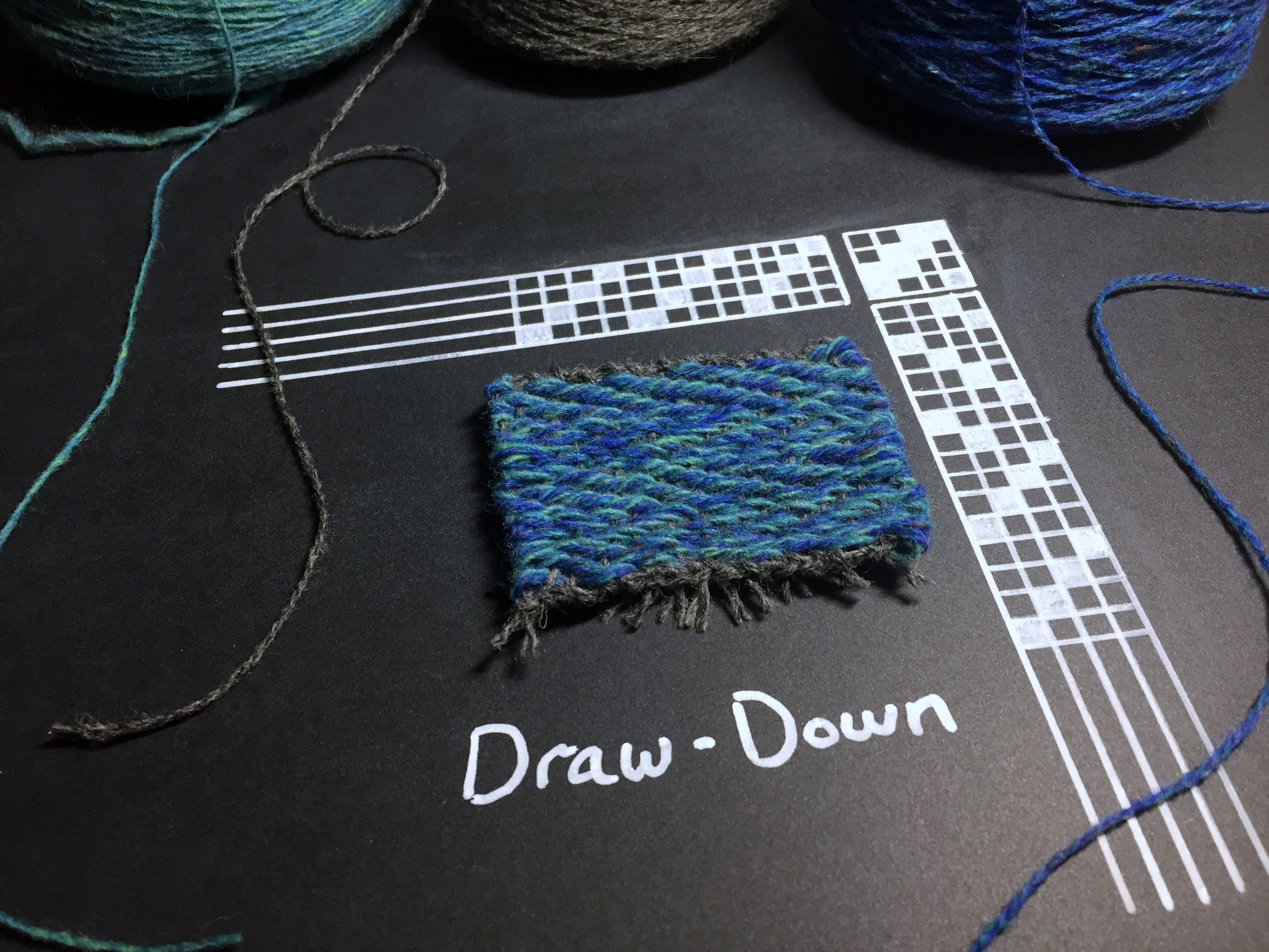 How To Read A Weaving Draft (And What Is It?) Warped Fibers