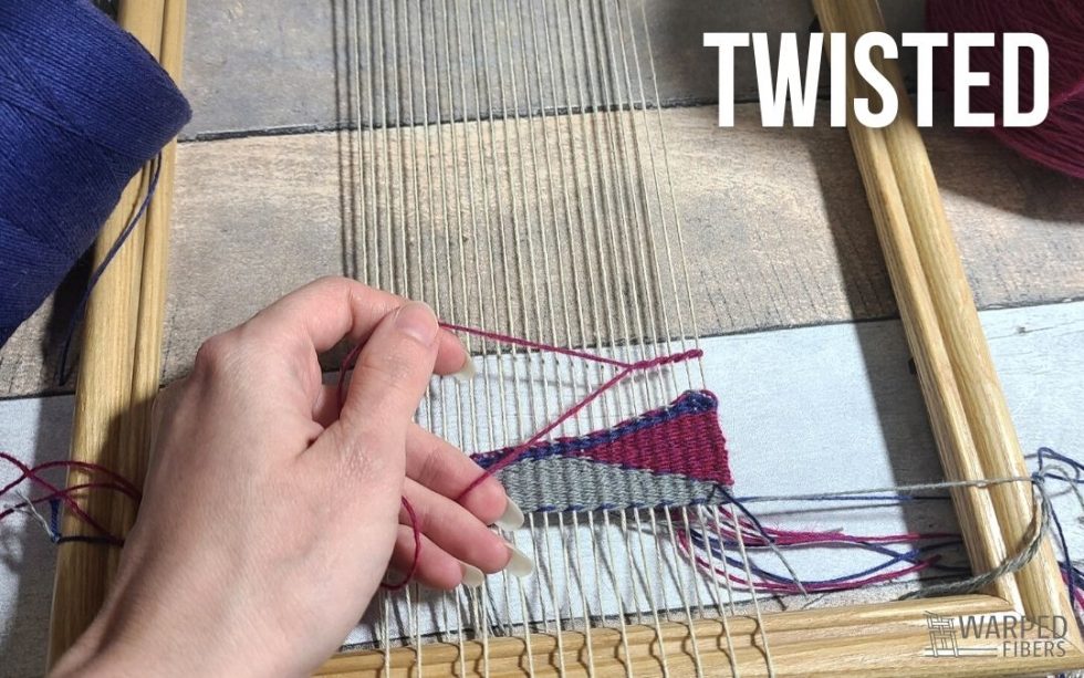 The Difference Between Weaving, Knitting, and Crochet Warped Fibers