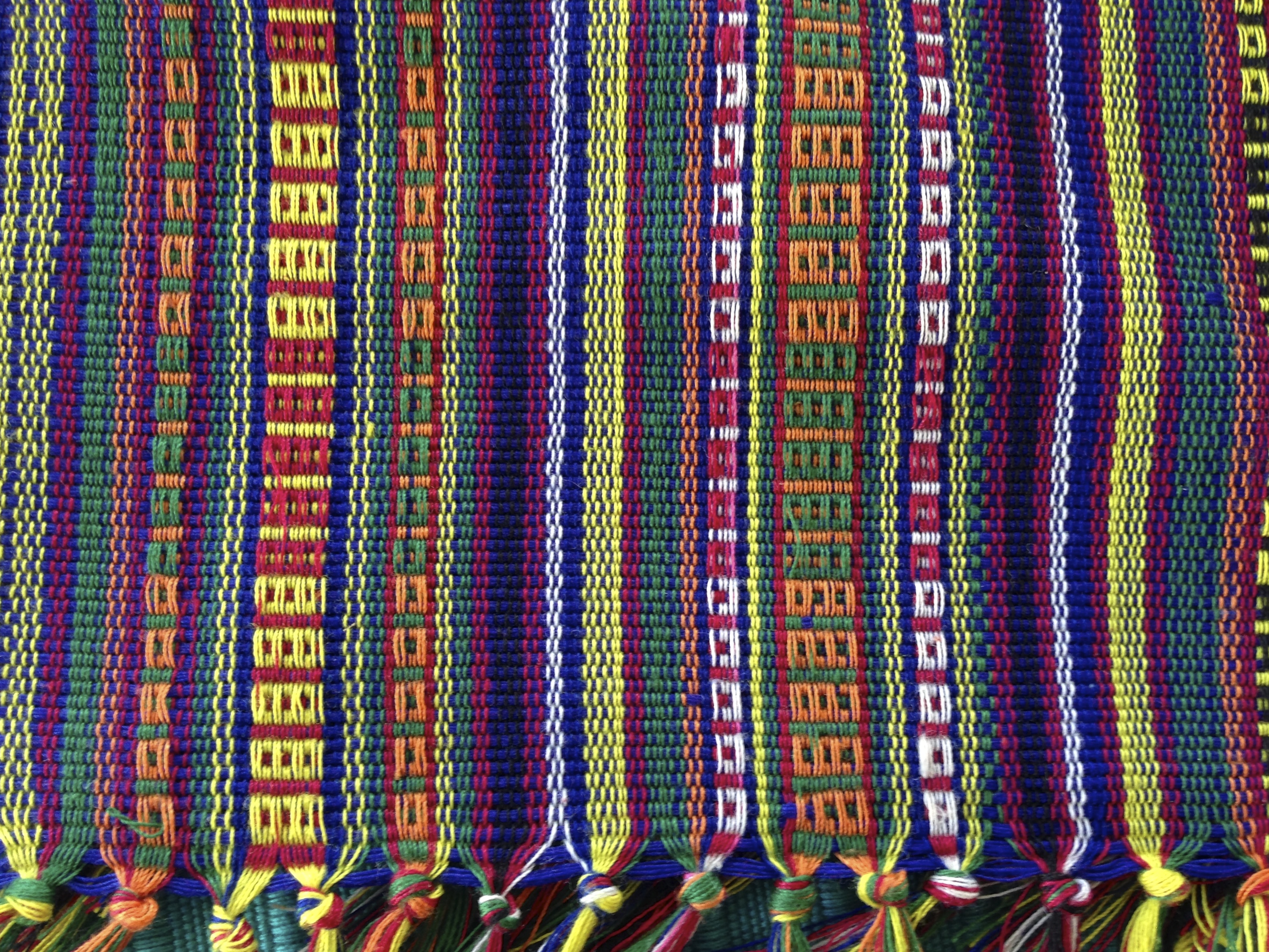 Quiet Friday Philippine Textiles Warped for Good