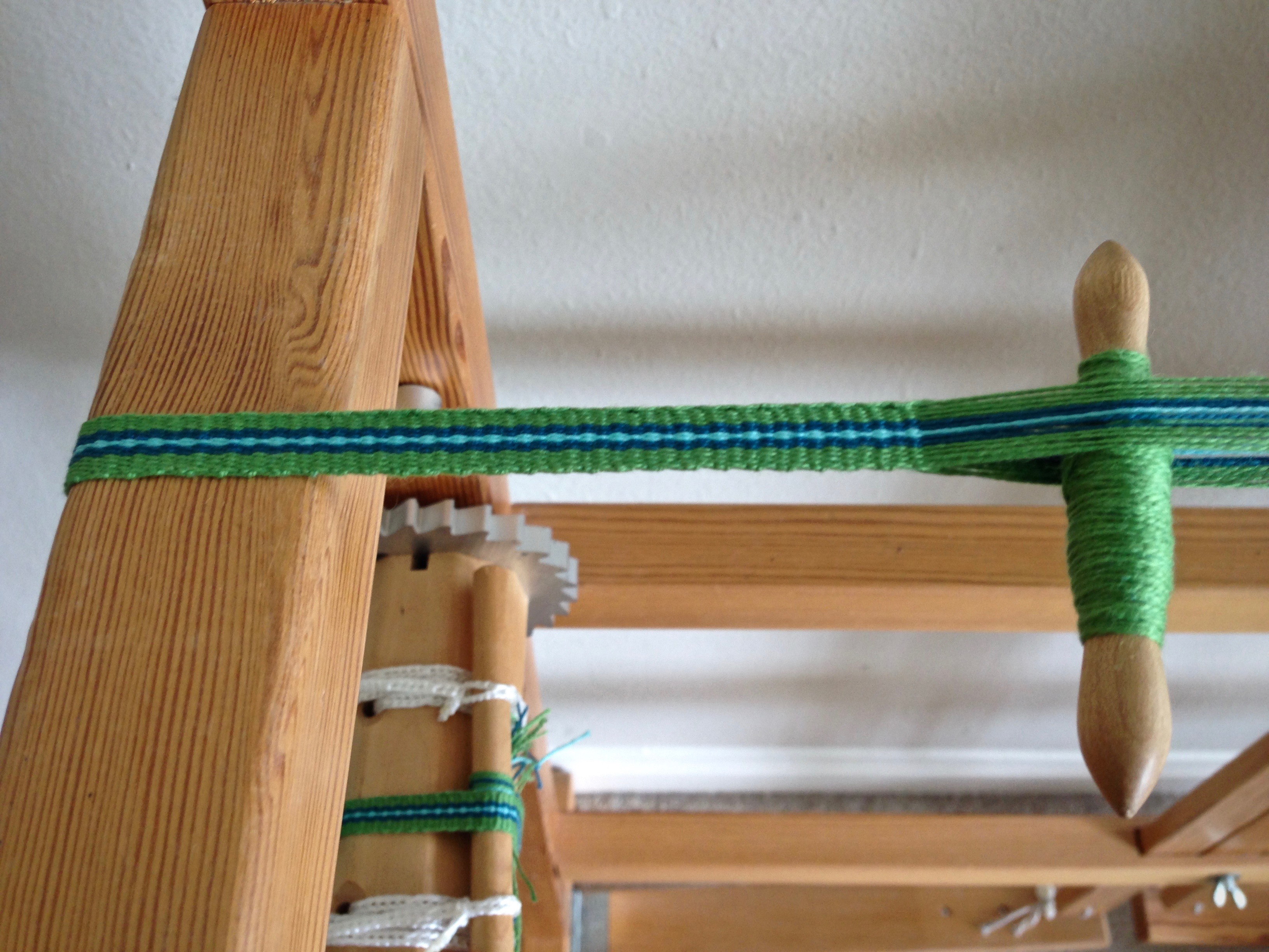 Quiet Friday Band Loom Warping and Weaving Warped for Good