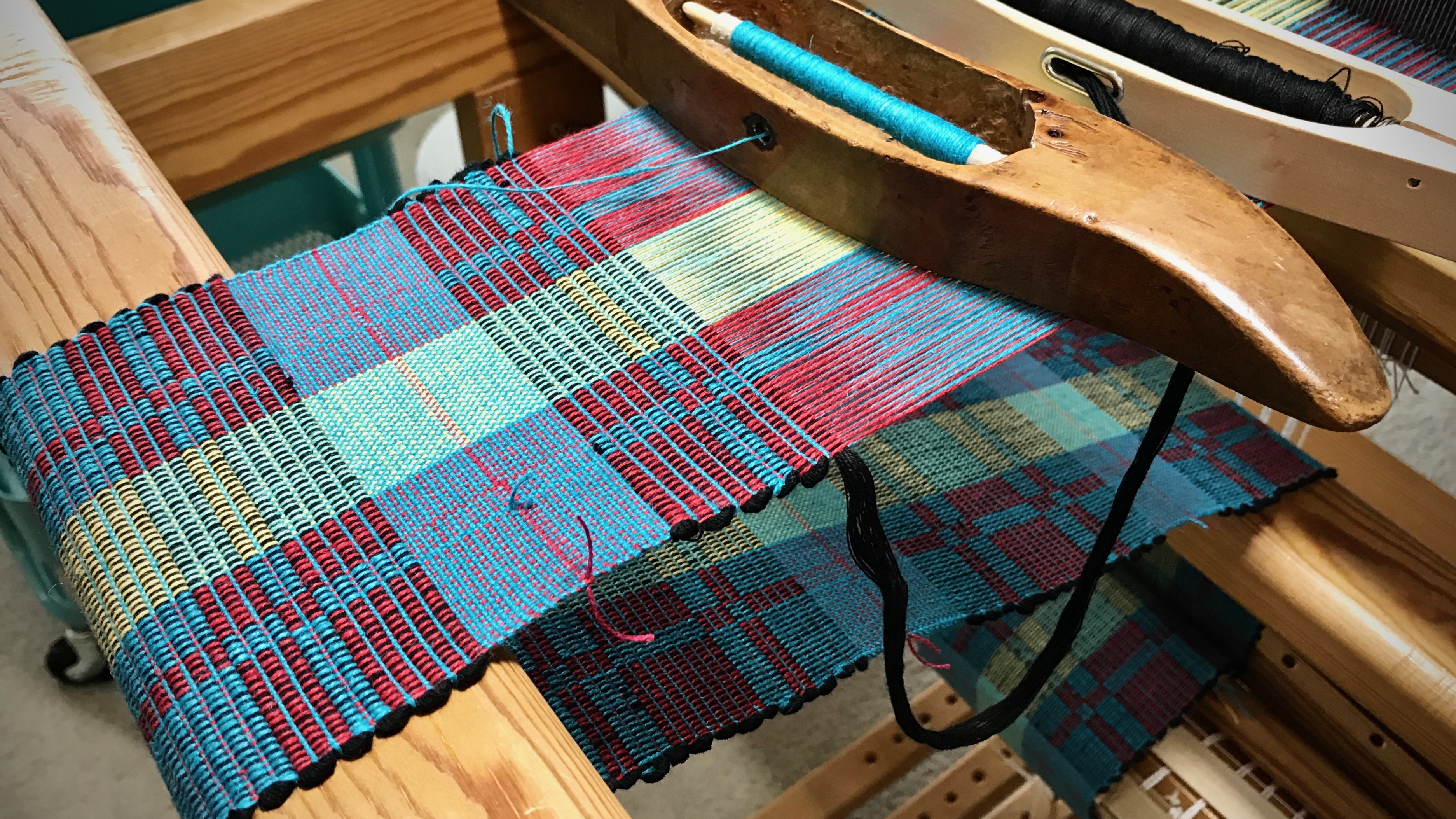 Weaving Rugs Under Mugs Warped for Good
