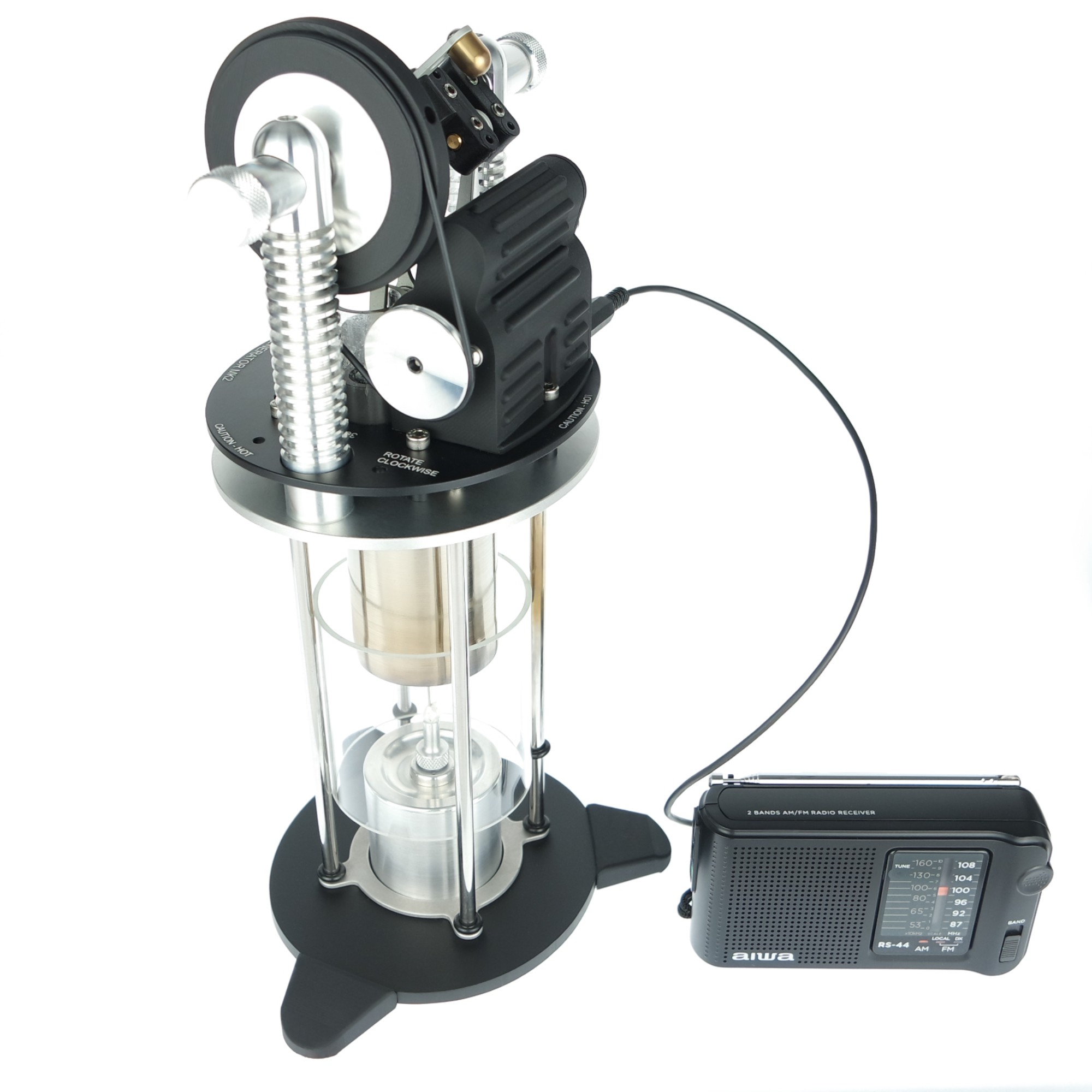 Stirling Engine Generator | Off Grid | Warpfive Fans