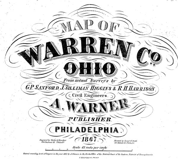 Warren County, Ohio Maps