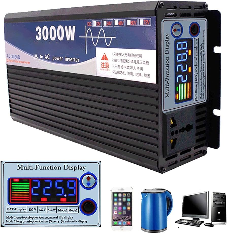 Efficiently Convert DC To AC MAXIMIZE Power Inverters
