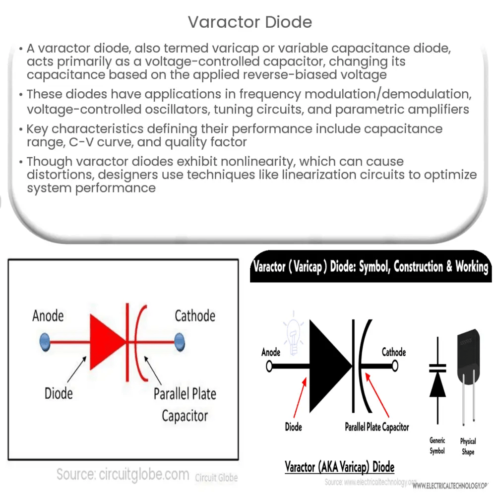 Enhancing Circuit Performance Varactor Diodes And Voltage Controlled