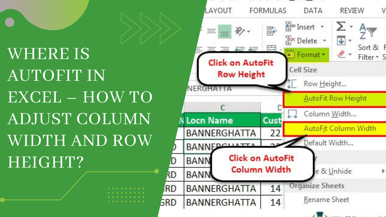 Excel AutoFit Resize Rows And Columns Effortlessly