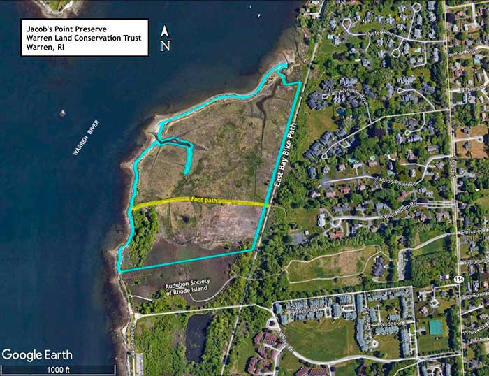 Jacob’s Point Preserve Warren Land Trust, Inc.