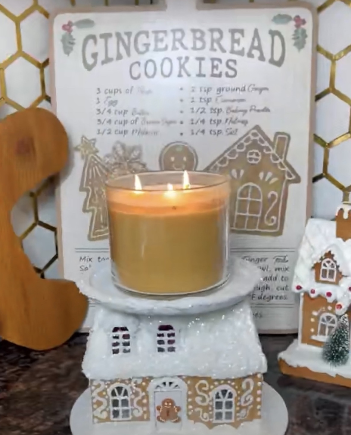 Get Crafty Rice Gingerbread Candle Holder Warren County Public Library