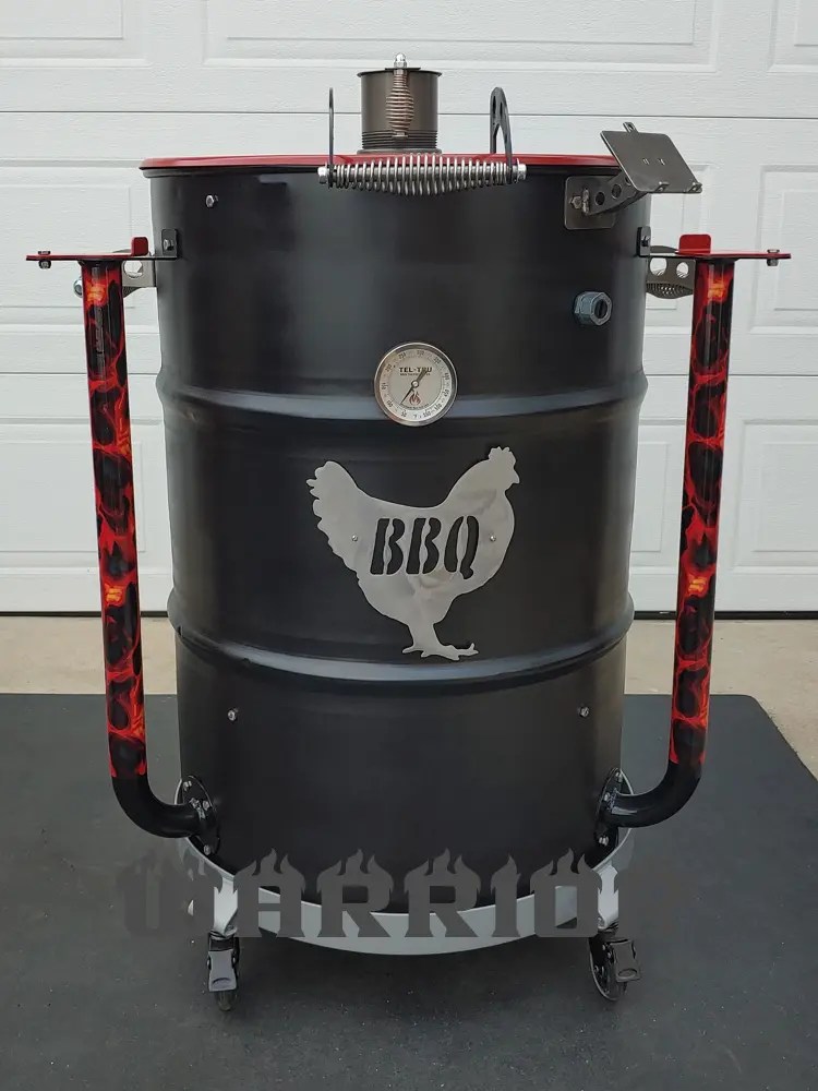 CUSTOM DRUMS . Warrior Drum Smokers