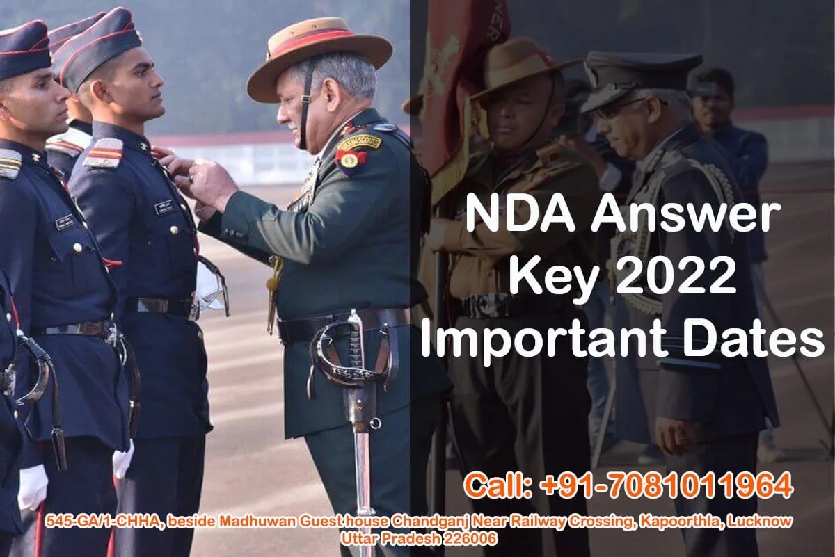 NDA Answer Key 2022 Important Dates Best NDA Coaching In Lucknow