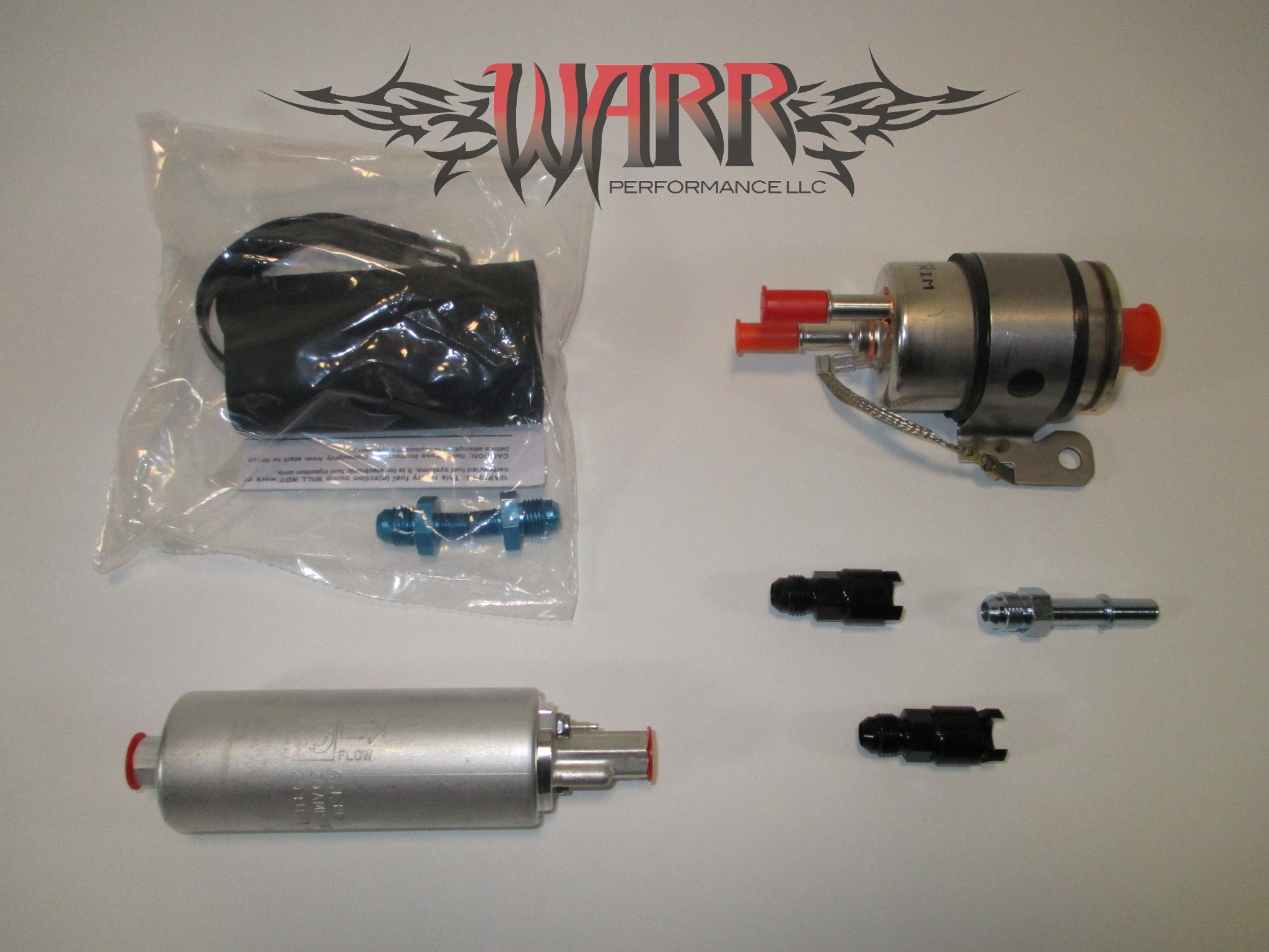 Walbro Fuel Pump & Corvette Style Filter/Regulator Kit For Returnless