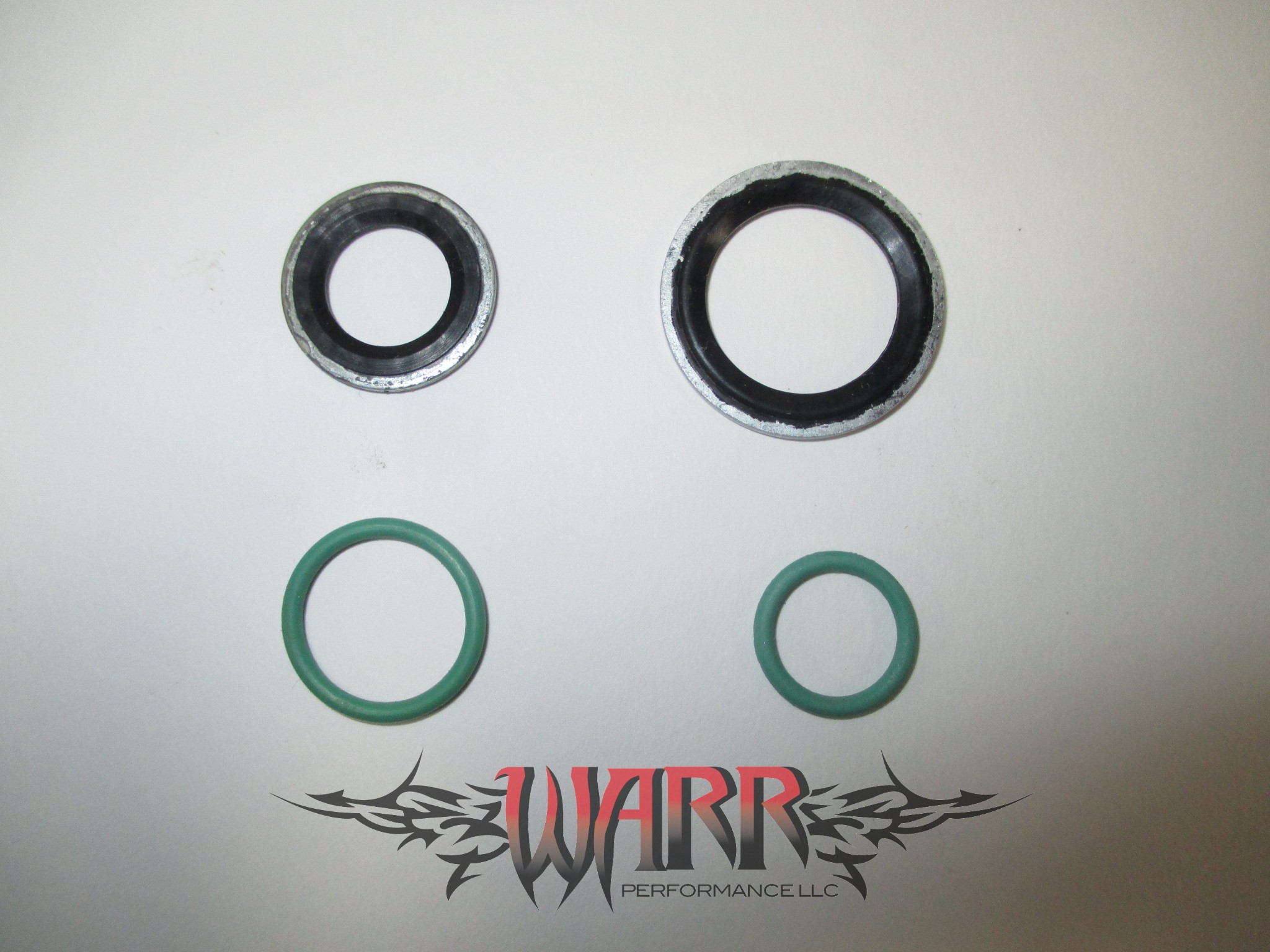 Seal Kit for LS Swap AC Compressor adapter fittings for Denso 10S17F