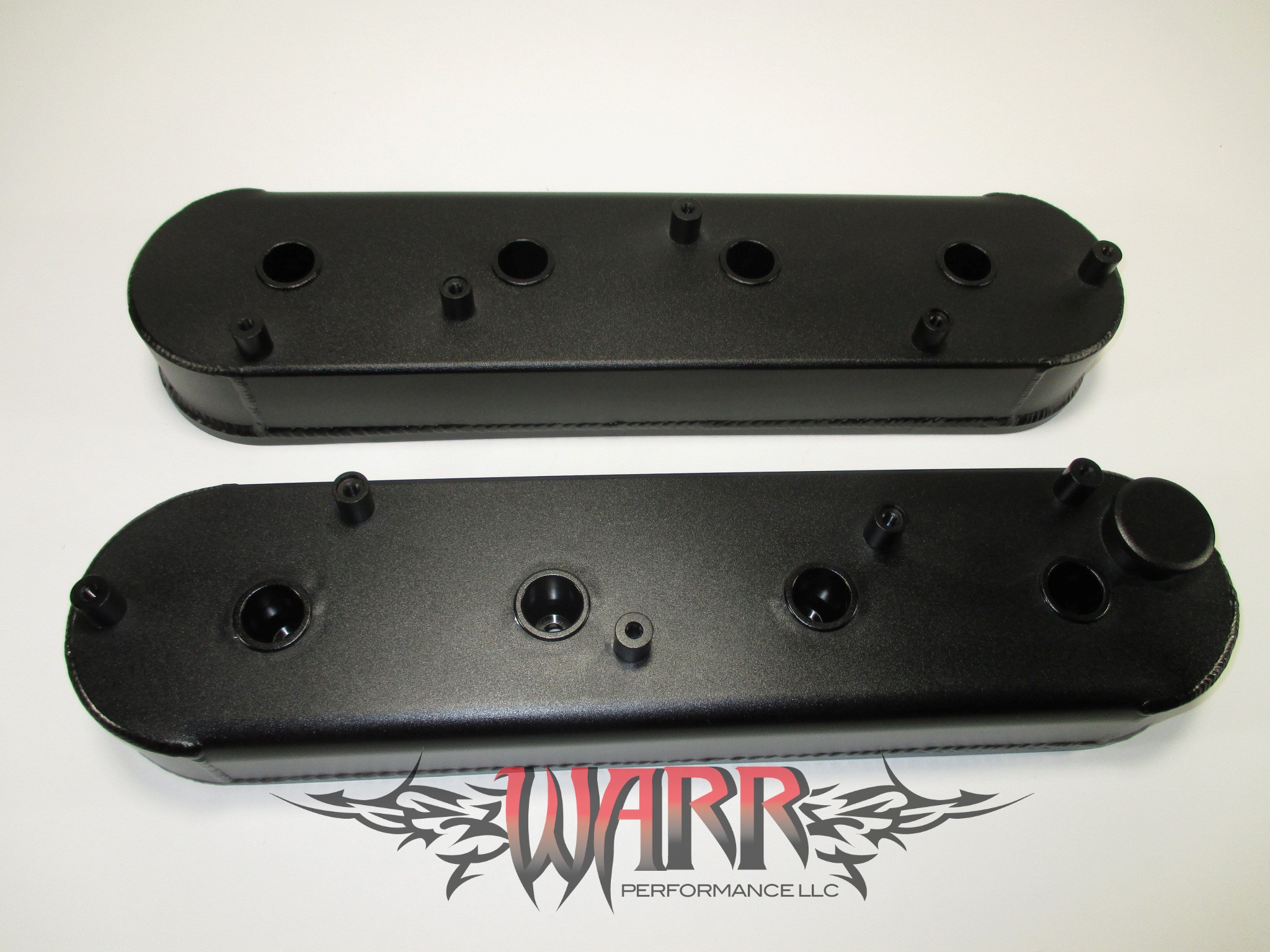 LS1 LS3 LS6 Fabricated Aluminum Valve Covers Black Anodized GM Chevy