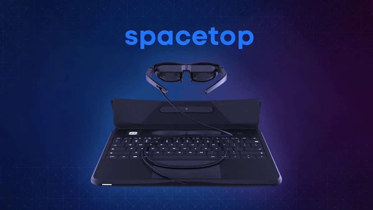 Spacetop — a laptop with AR glasses instead of a screen WARSTATION