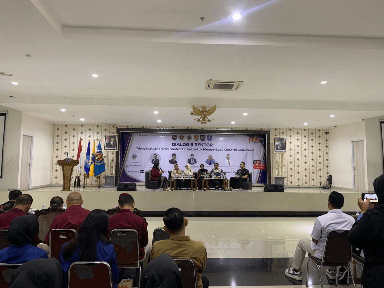 PWI Jateng 2026 Gelar Dialog Lima Rektor, Soroti Penguatan Kontrol Sosial Pers di Era Digital