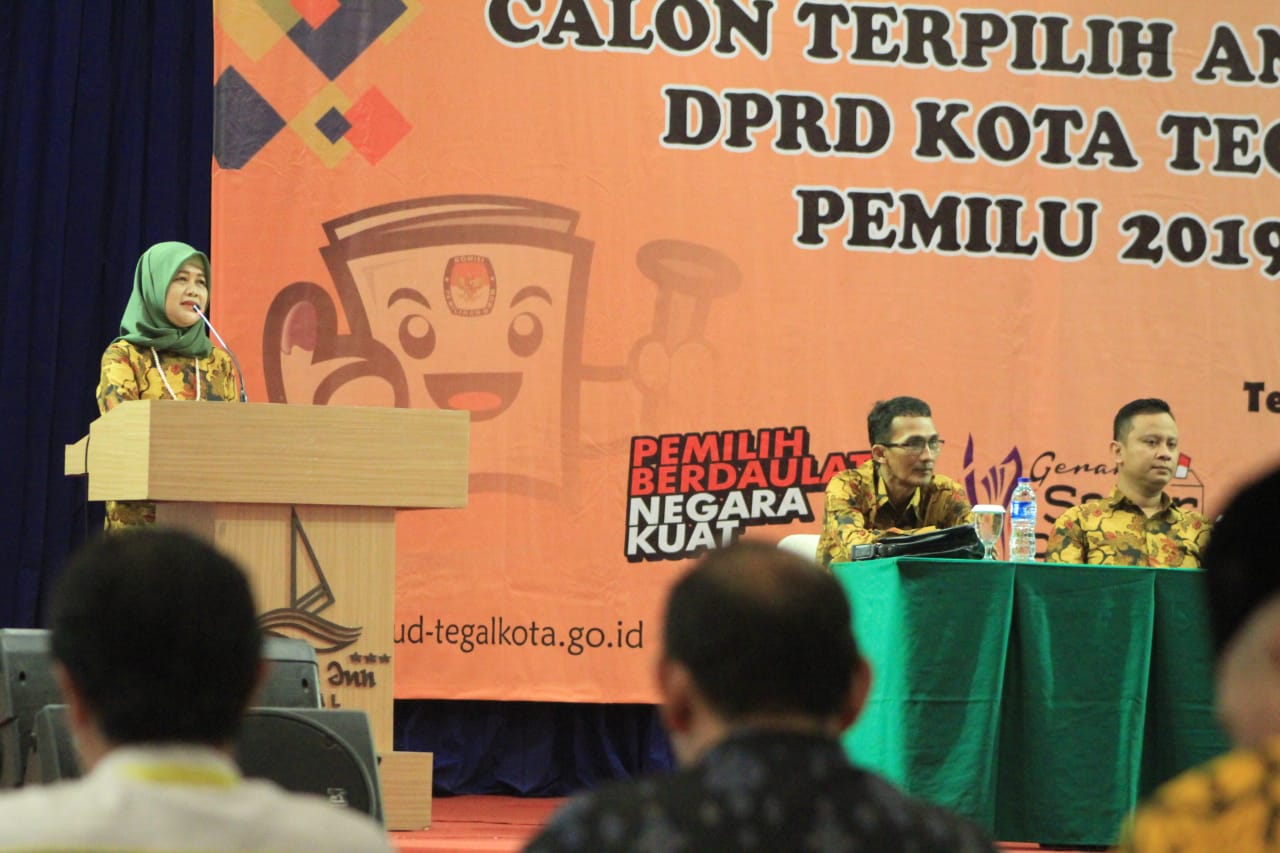 KPU Kota Tegal Tunda Caleg Terpilih 2019 http