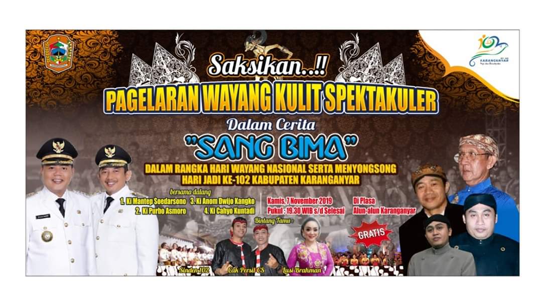 Meriahkan Hari Jadi Karanganyar, Cak Precil CS Hibur Masyarakat –  Wartaindonews