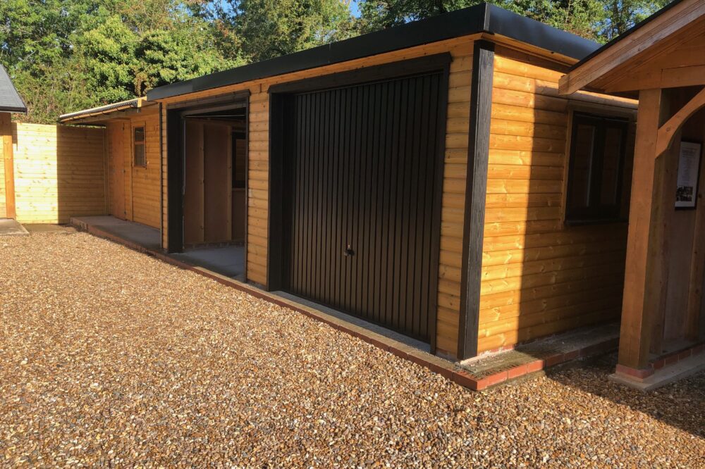 Mono Roof Garage Warwick Buildings