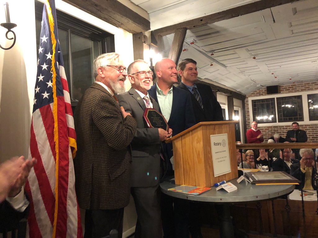 Rotary Citizen of the year Mike Sweeton Town of Warwick NY Republican