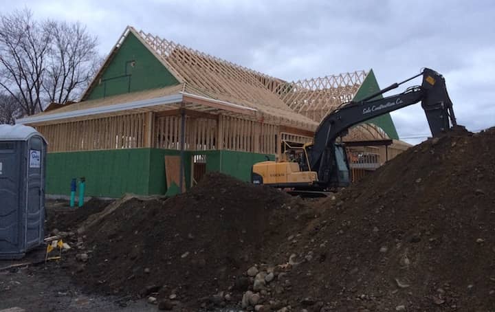 New Cumberland Farms Going Up on Post Road at Rte. 37