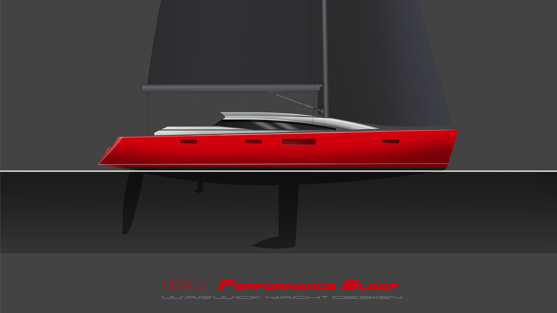 W 12m Sloop Warwick Yacht Design