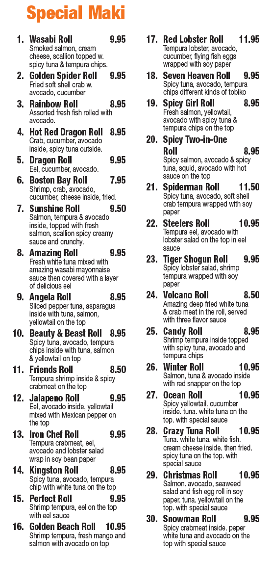 Wasabi Steak Japanese Restaurant Sushi & Hibachi 1262 Vocke Road