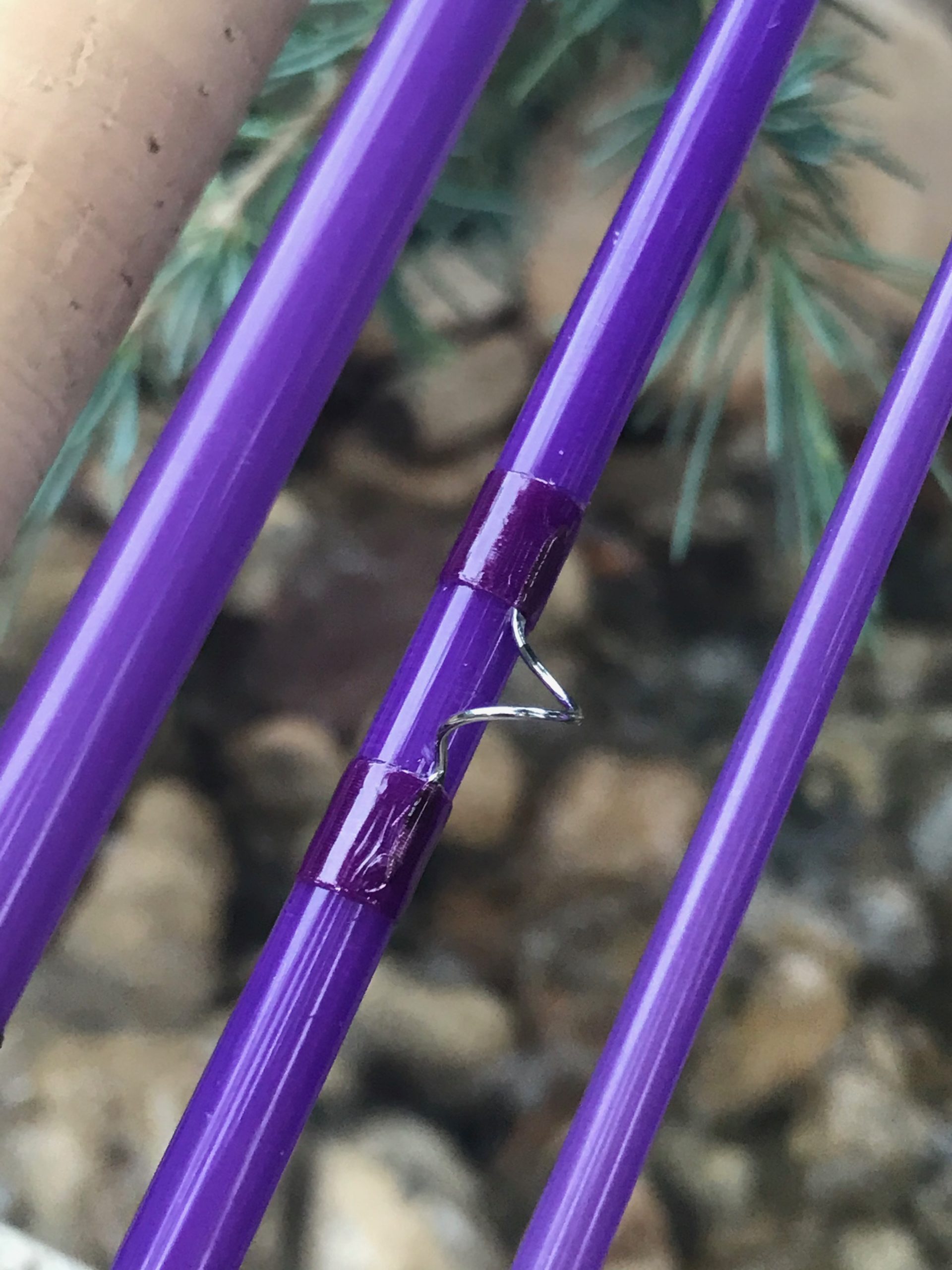 Blue Halo Gen3 5wt in PLUM Wasatch Fly Fishing Custom Rods