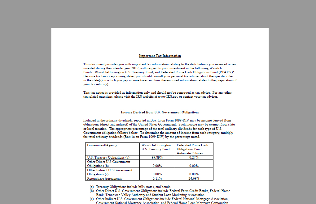 2022 Tax Information is Now Available Wasatch Global Investors