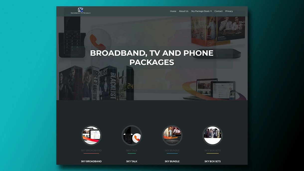 Broadband TV Packages Wasavi's Designs