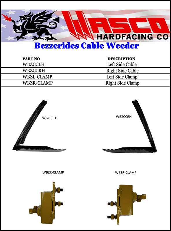 Cable weeder – Wasco Hardfacing Co