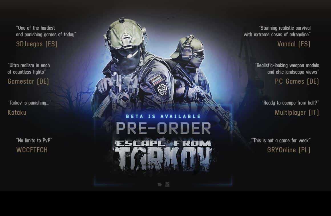 How to Play Escape From Tarkov Beta WASD Life