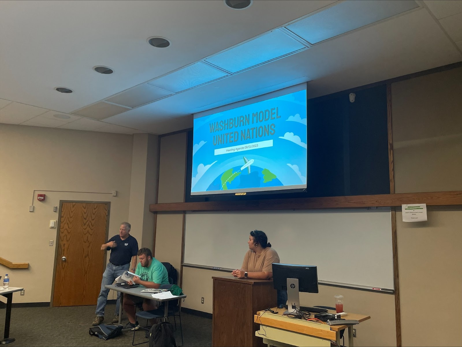 Model United Nations of Washburn kicks off its second semester The