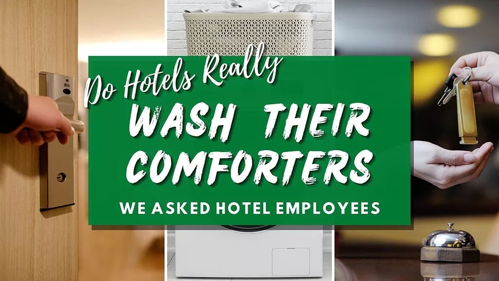 Do Hotels Really Wash Their Comforters?