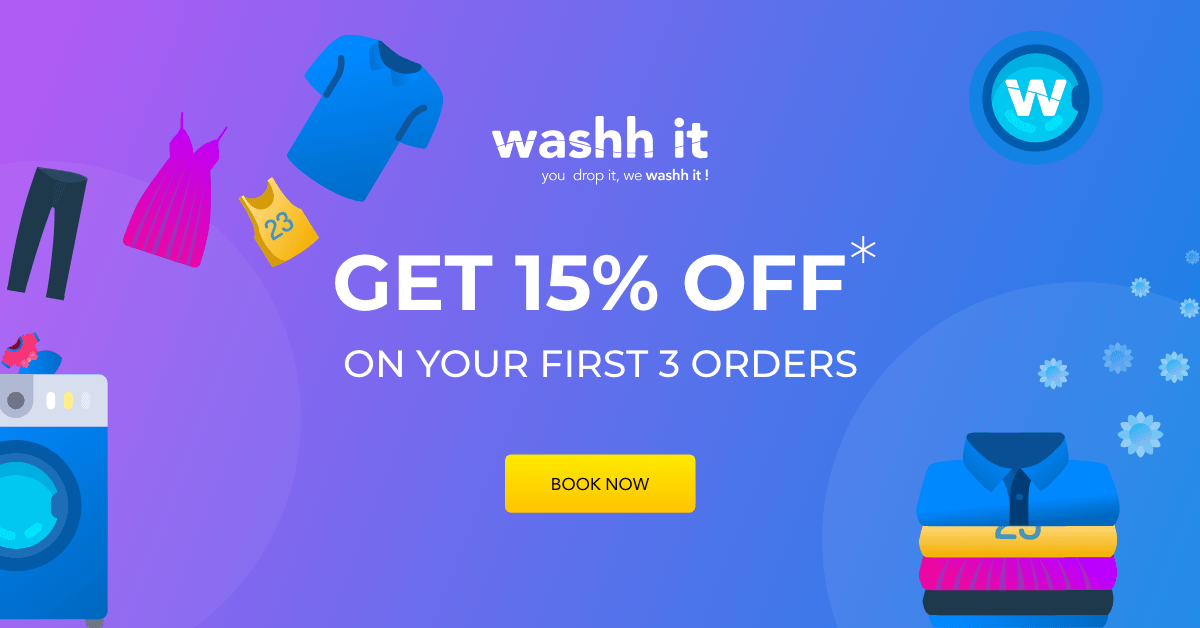 Offers Laundry & Dry Cleaning Services Hyderabad Washh It