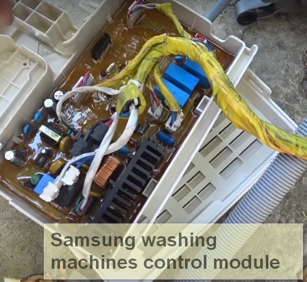 Samsung washer error code 6E
