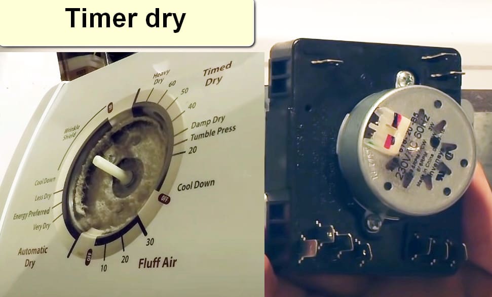 Why does my tumble dryer get hot when it's not running?