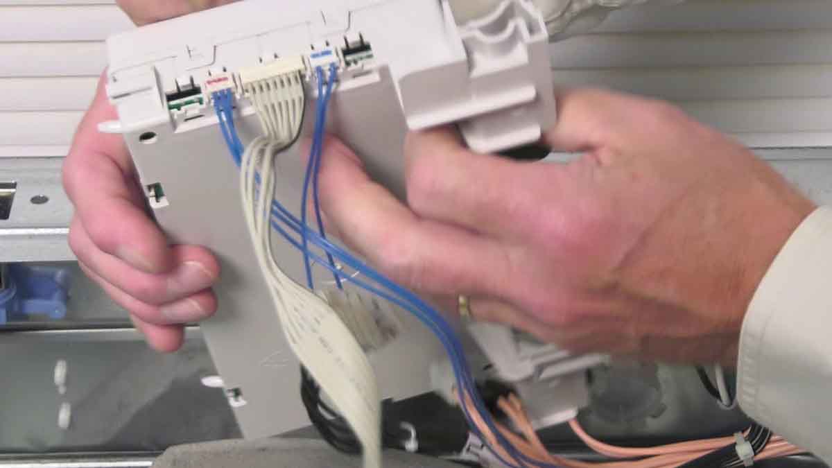 How to open door locked in Whirlpool washer