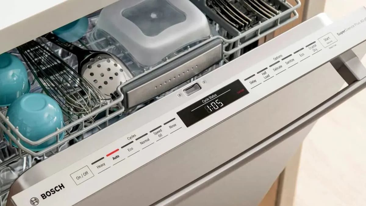 What is the meaning of Bosch dishwasher error codes