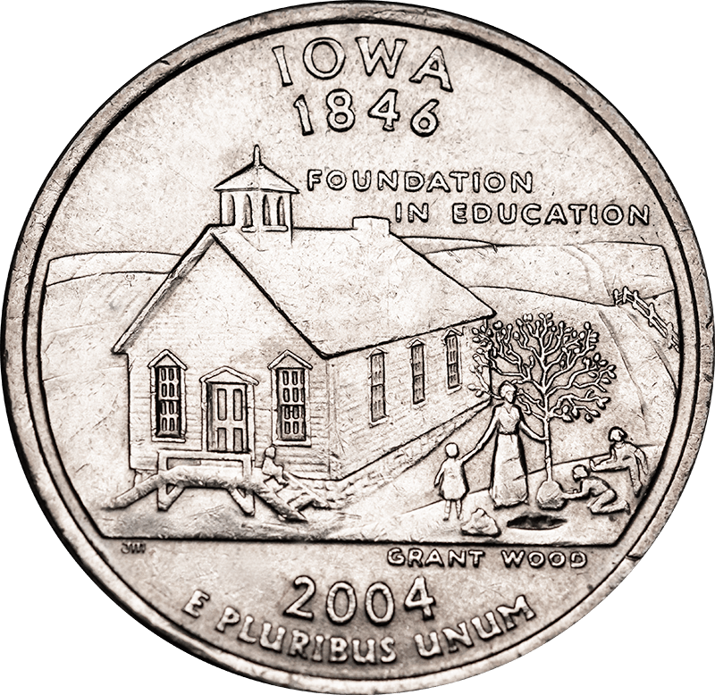 2004 S Iowa State Quarter Value
