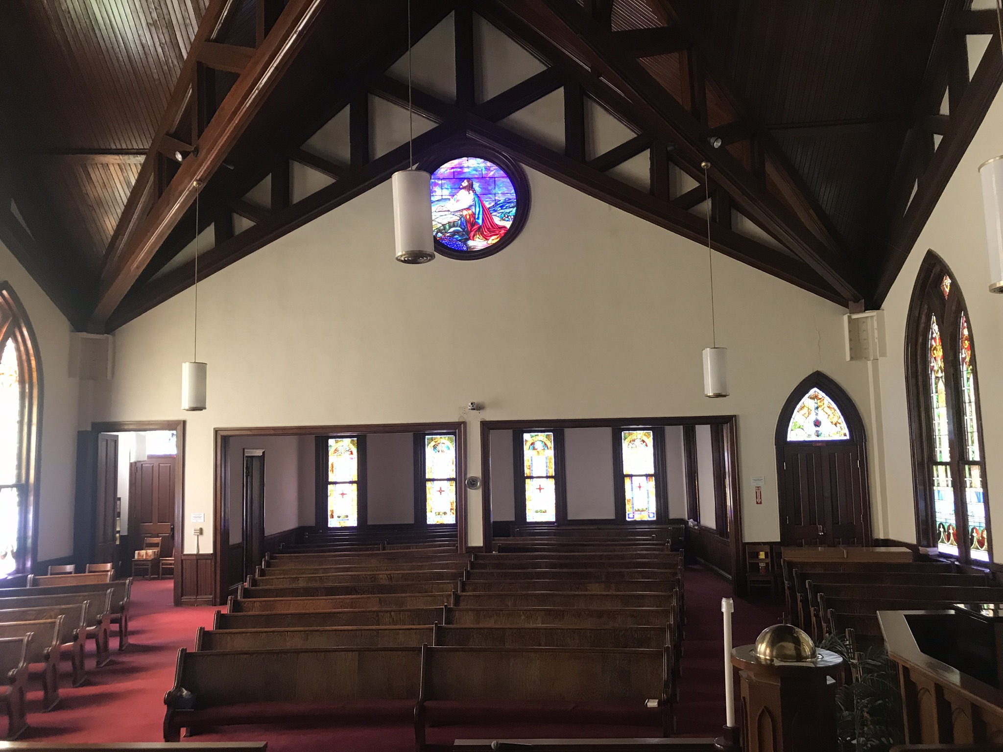 Leesville United Methodist Church Washington Art Glass