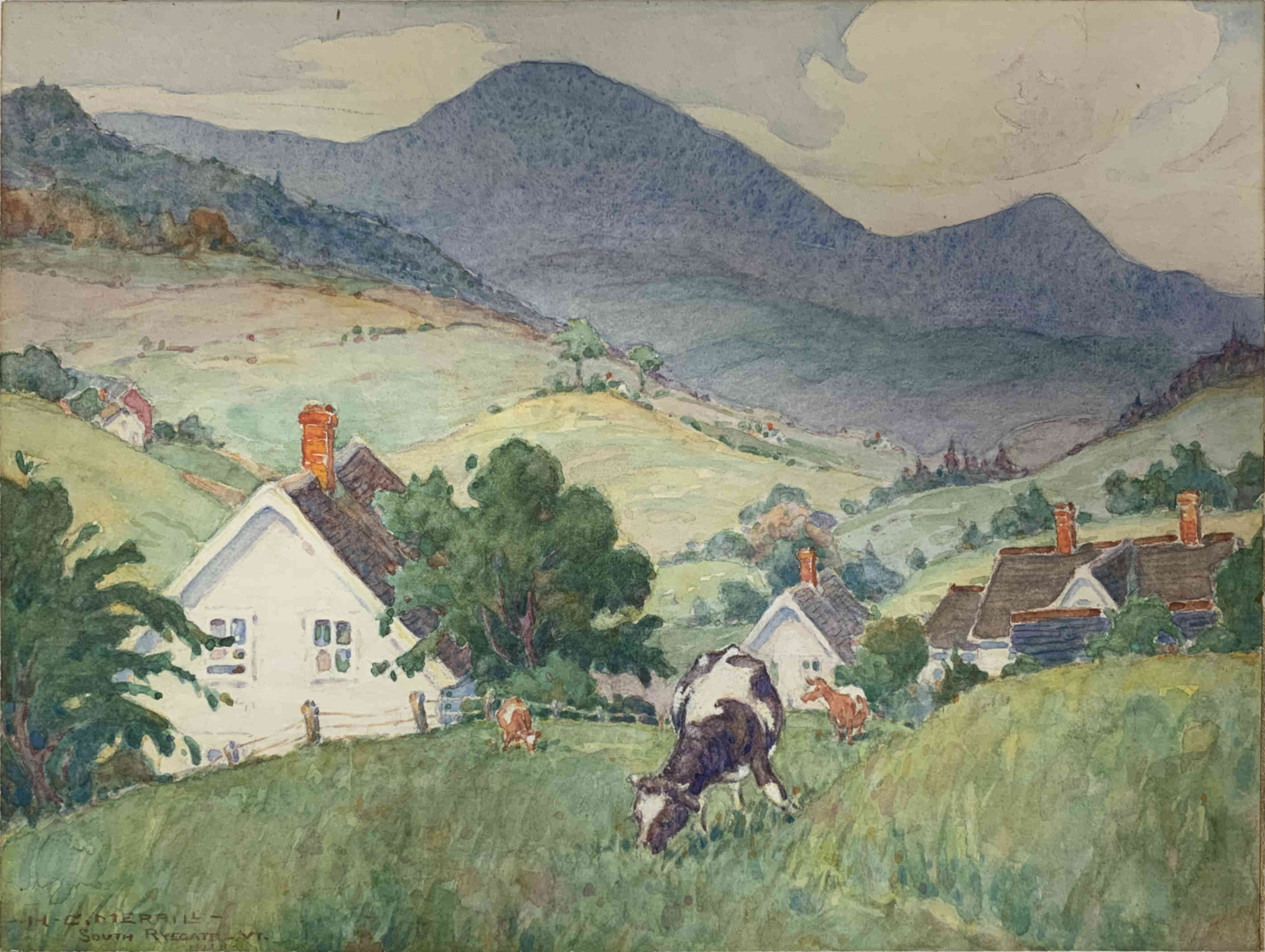 South Ryegate, Vermont Washington Color Gallery